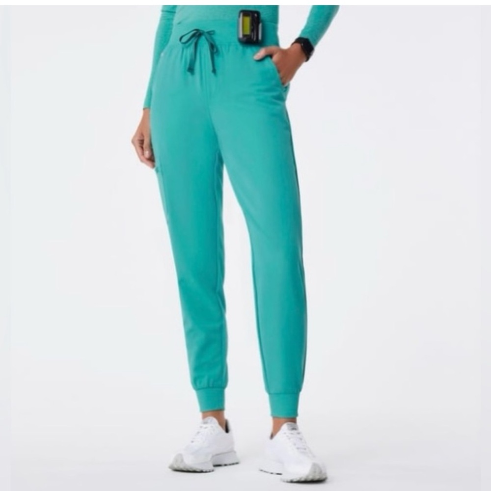women's Oasis High Waisted Uman Relaxed - Tall Jogger Scrub Pants - XS Tall